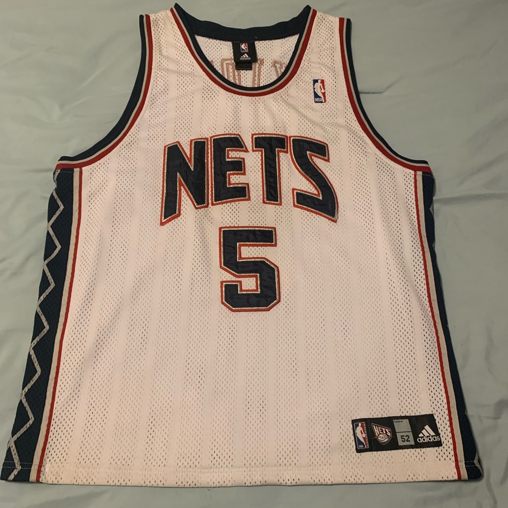 Jason Kidd NBA Jersey New Jersey Nets Authentic Jersey size 52 (fits like 48)